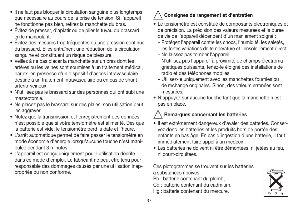 Beurer BM 85 User Manual | Page 37 / 144