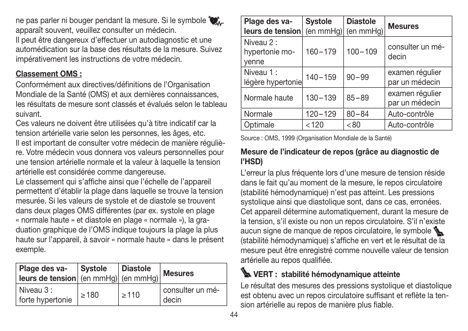 Beurer BM 85 User Manual | Page 44 / 144