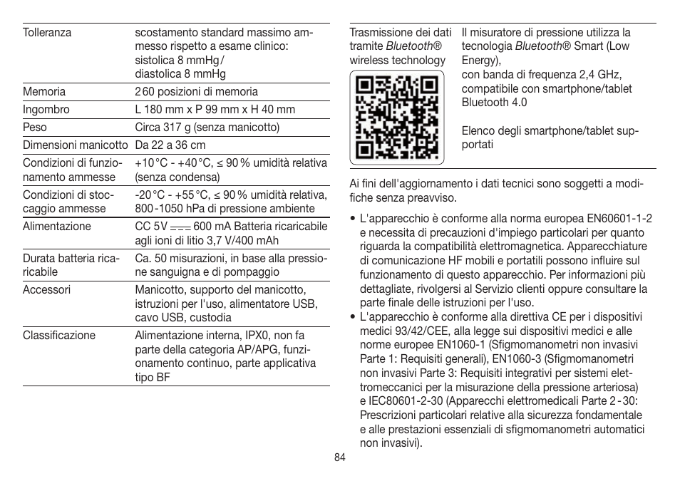 Beurer BM 85 User Manual | Page 84 / 144