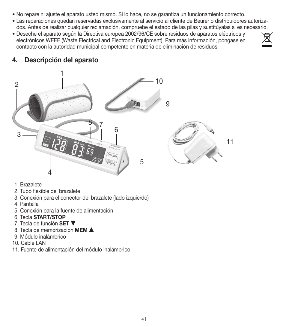 Beurer BM 90 User Manual | Page 41 / 104