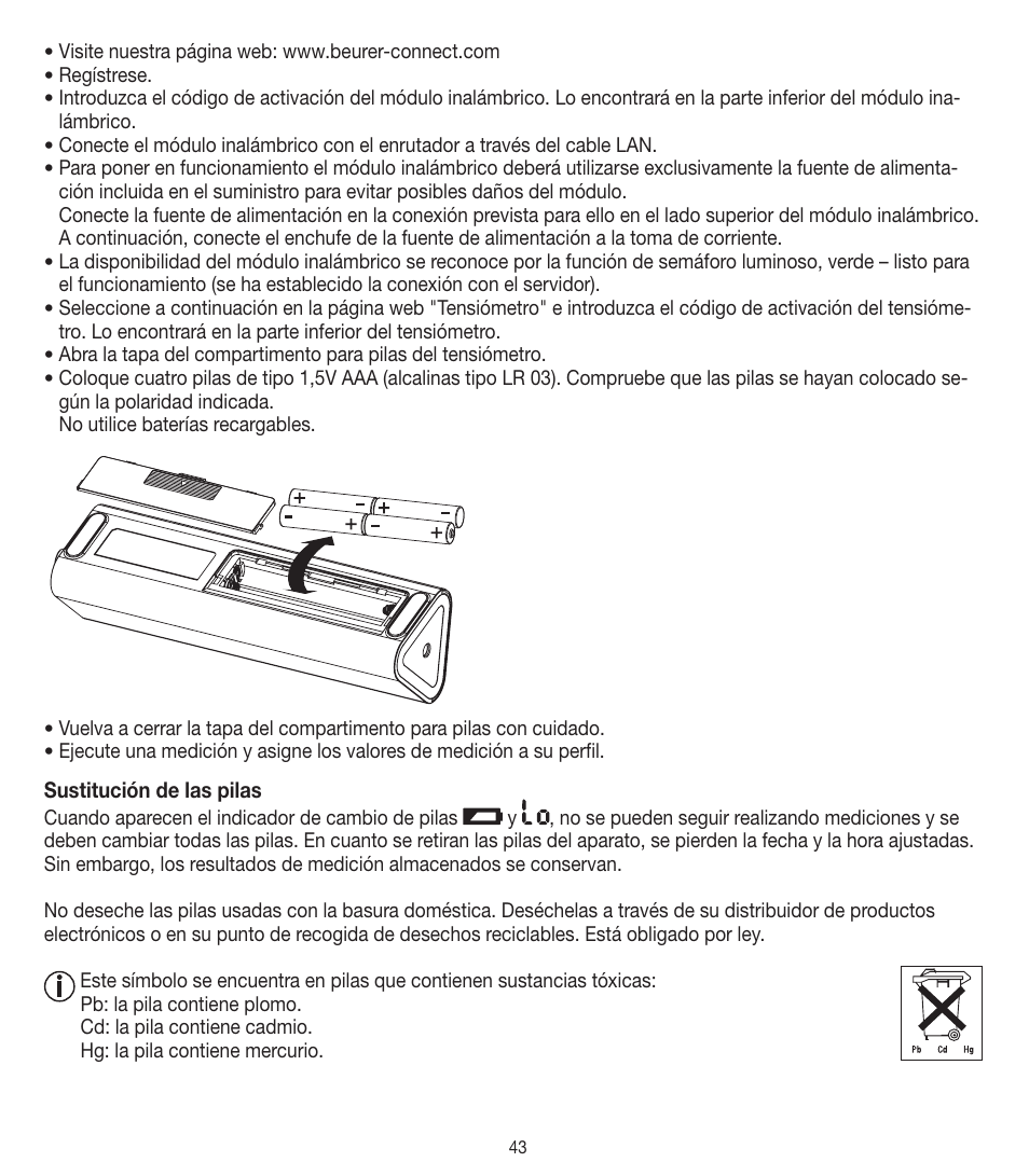 Beurer BM 90 User Manual | Page 43 / 104