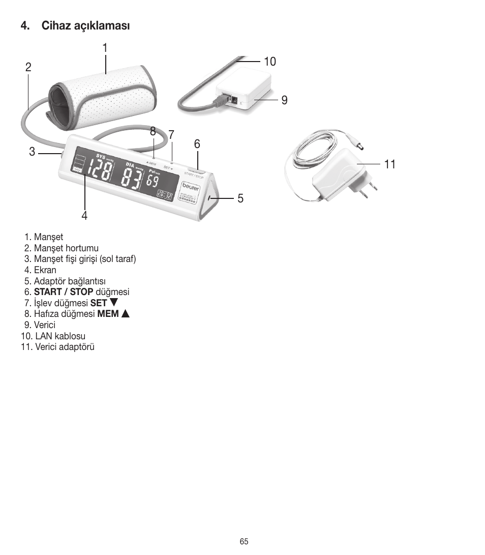 Beurer BM 90 User Manual | Page 65 / 104