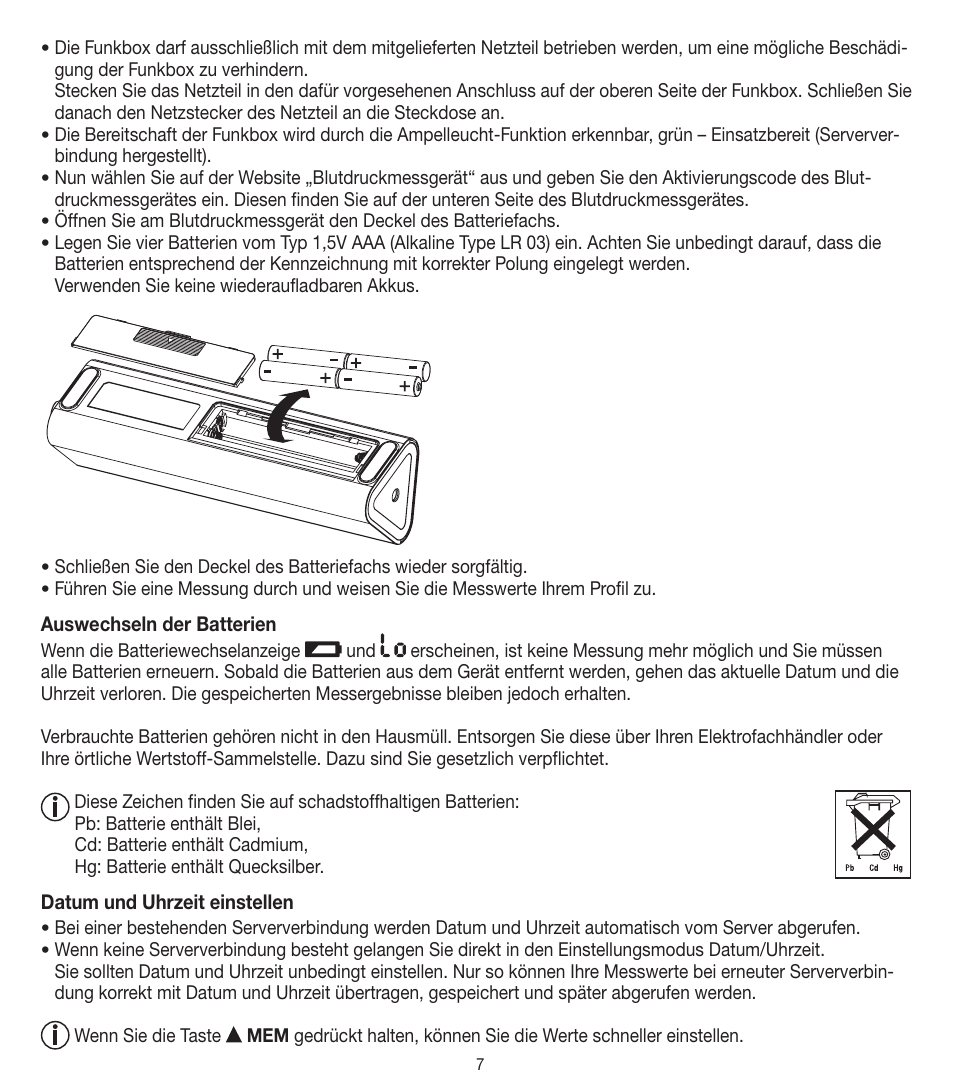 Beurer BM 90 User Manual | Page 7 / 104