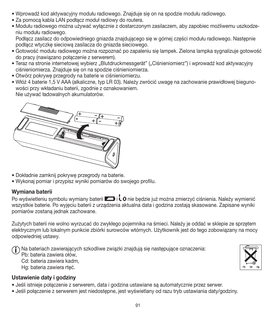 Beurer BM 90 User Manual | Page 91 / 104