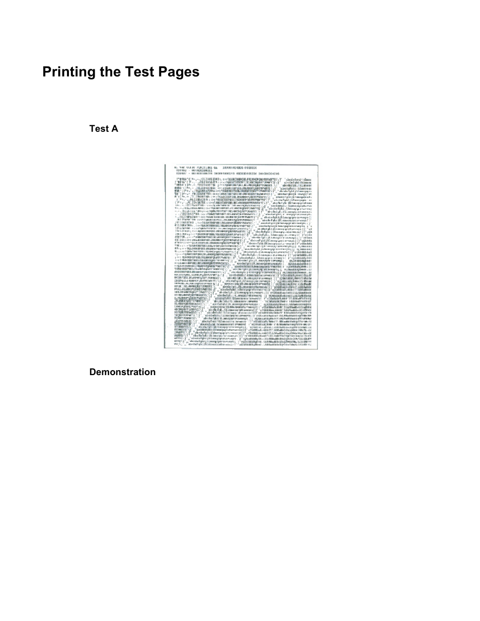 Printing the test pages | Canon BJC-80 User Manual | Page 42 / 101