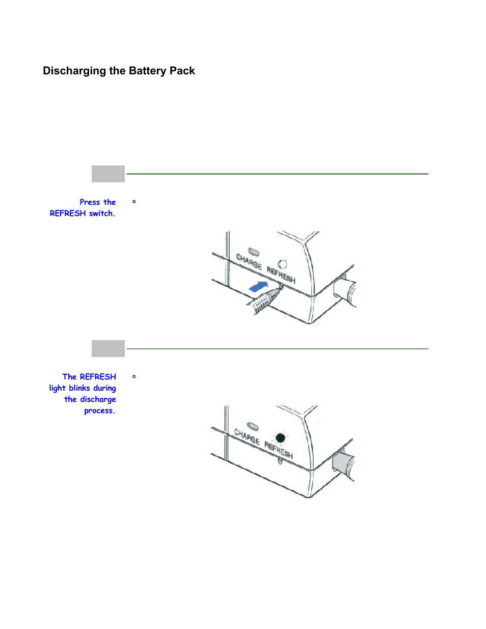 Discharging the battery pack | Canon BJC-80 User Manual | Page 81 / 101