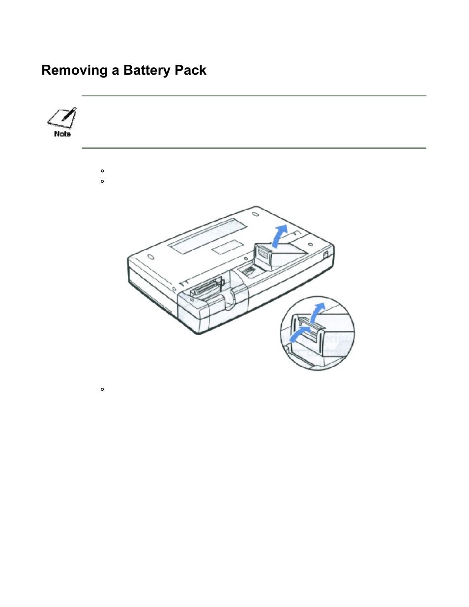 Removing a battery pack | Canon BJC-80 User Manual | Page 83 / 101