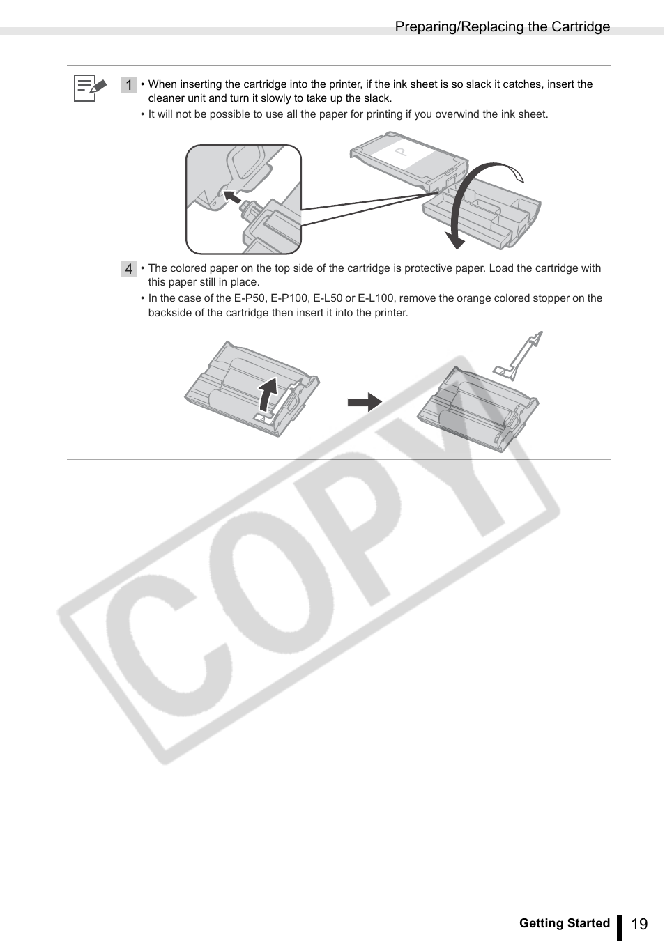 Canon SELPHY ES2 User Manual | Page 19 / 103