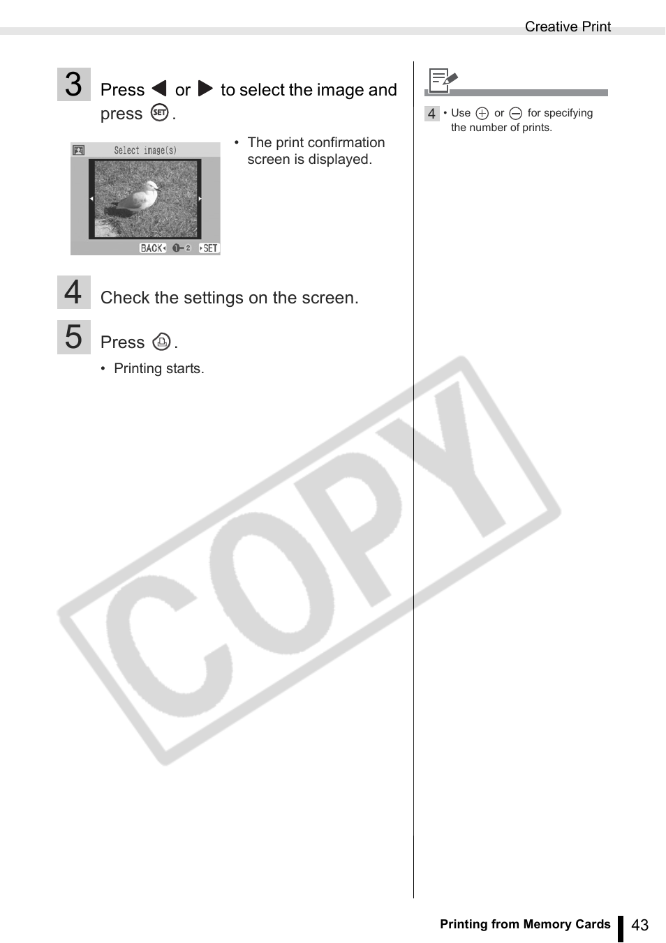 Canon SELPHY ES2 User Manual | Page 43 / 103