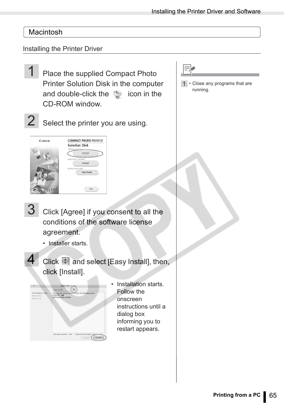 Canon SELPHY ES2 User Manual | Page 65 / 103