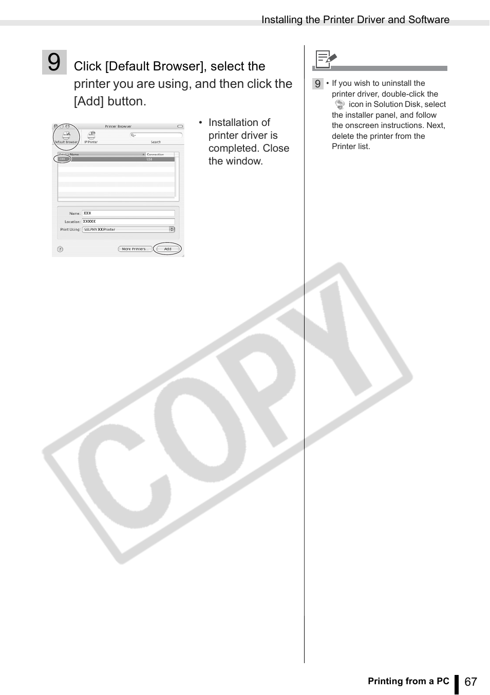Canon SELPHY ES2 User Manual | Page 67 / 103