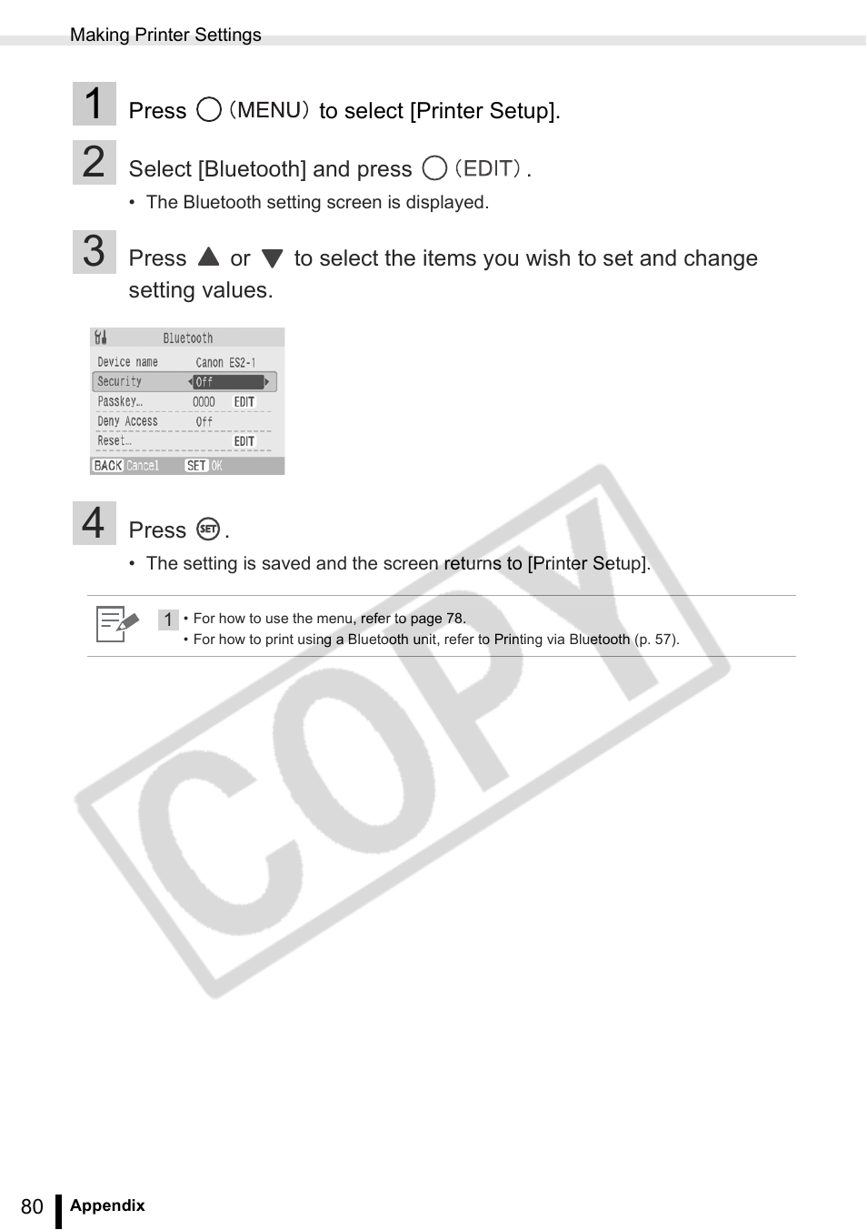 Canon SELPHY ES2 User Manual | Page 80 / 103