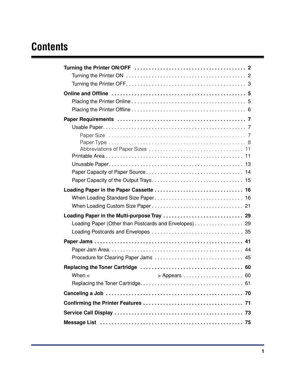 Canon 3410 User Manual | Page 2 / 78