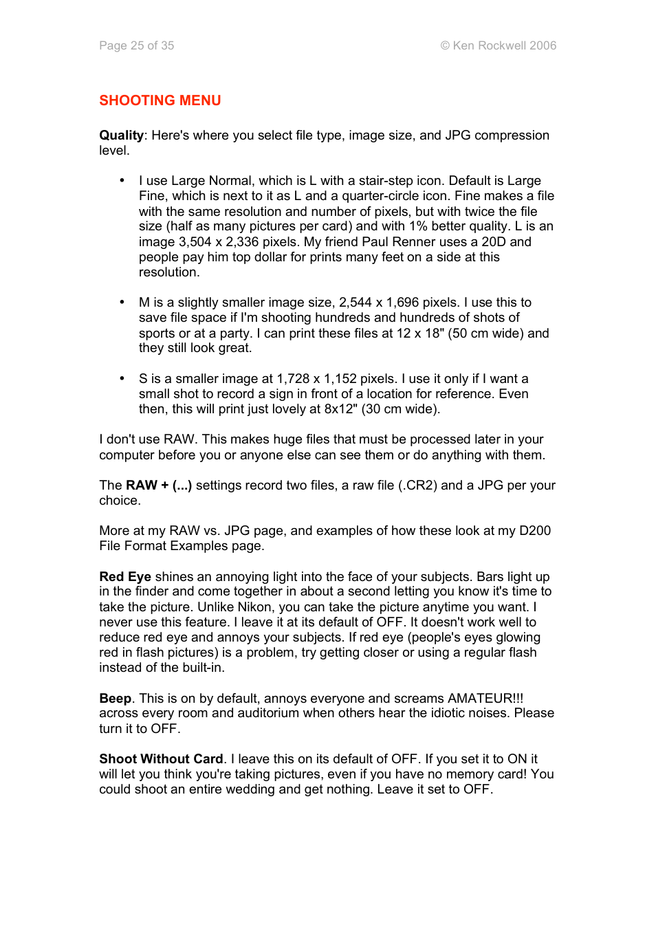 Canon 30D User Manual | Page 25 / 35