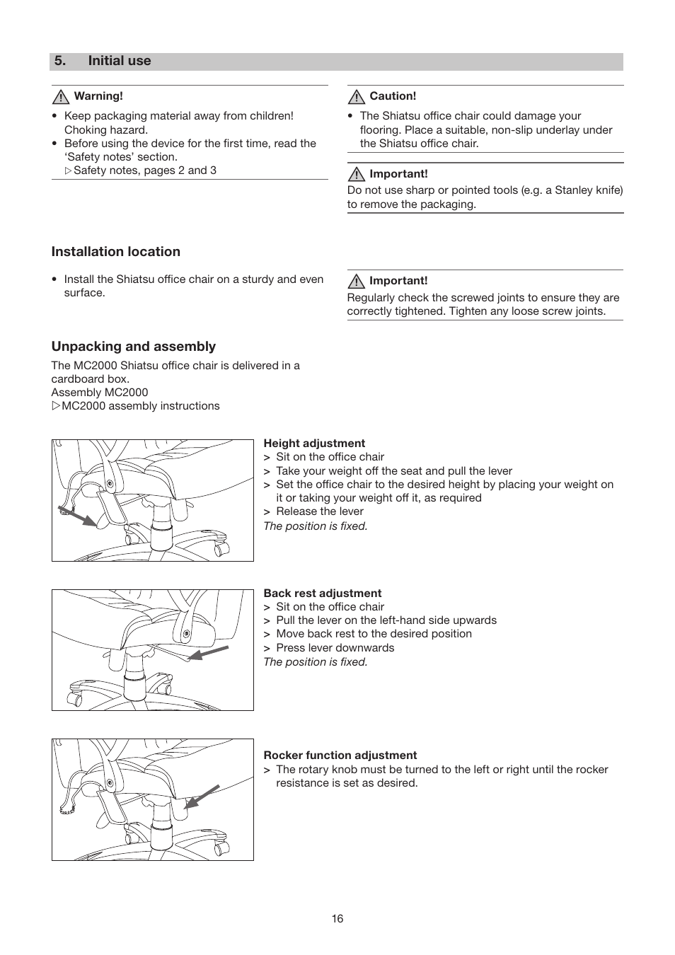 Beurer MC 2000 User Manual | Page 16 / 76