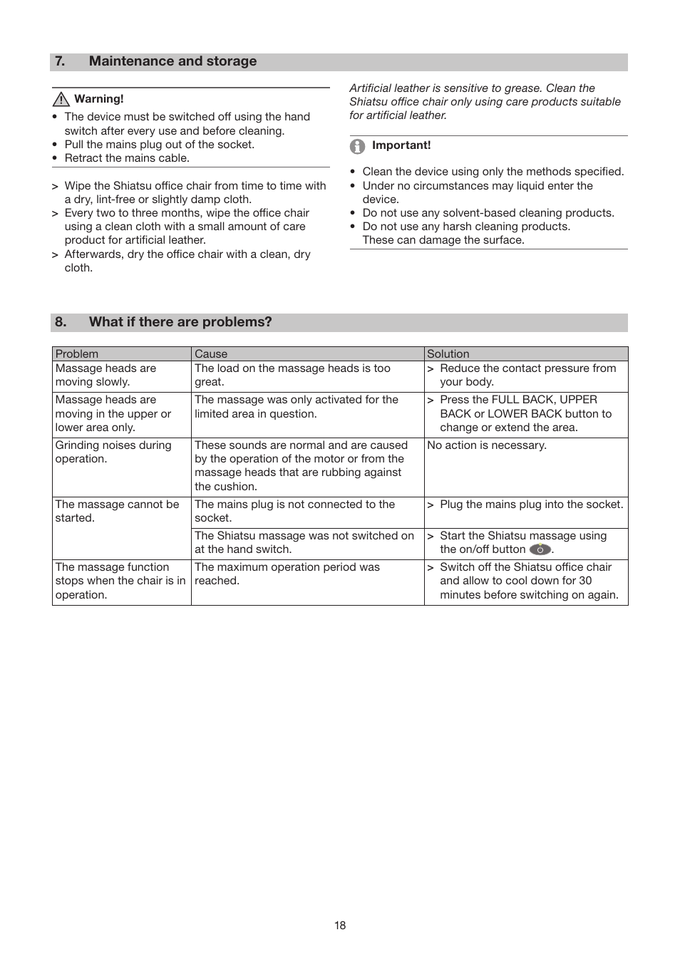 Beurer MC 2000 User Manual | Page 18 / 76