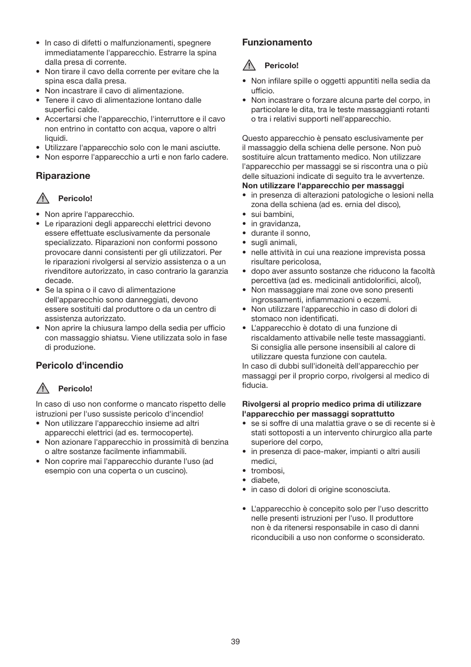 Beurer MC 2000 User Manual | Page 39 / 76