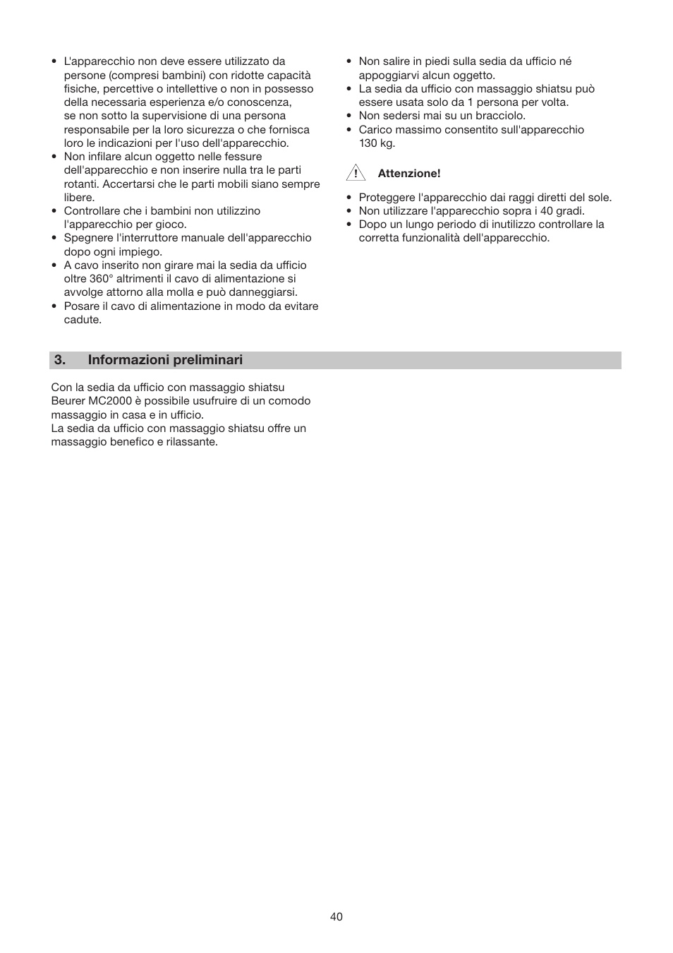 Beurer MC 2000 User Manual | Page 40 / 76