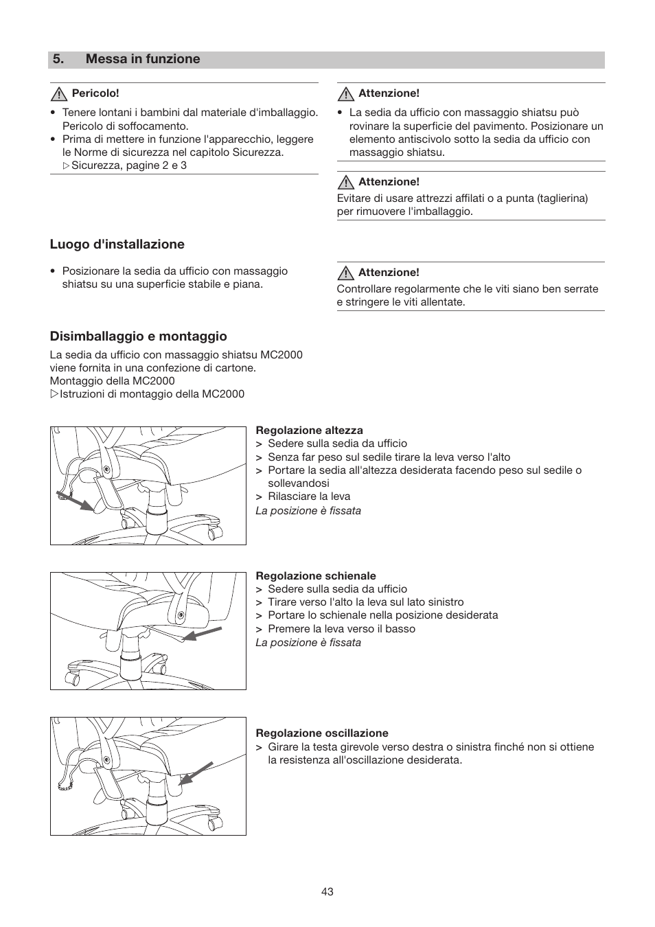 Beurer MC 2000 User Manual | Page 43 / 76