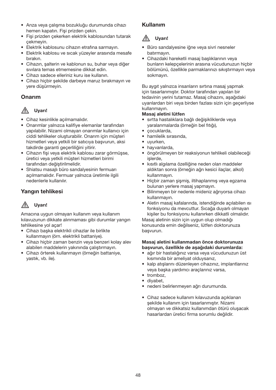 Beurer MC 2000 User Manual | Page 48 / 76