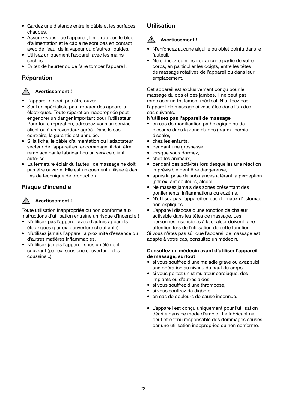 Beurer MC 3000 User Manual | Page 23 / 84
