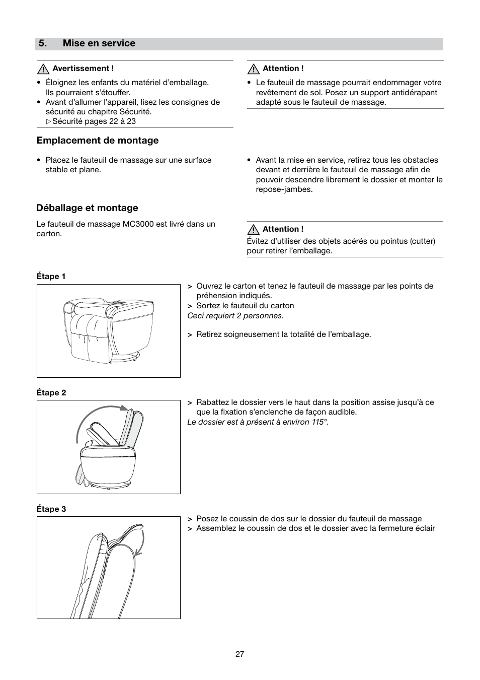 Beurer MC 3000 User Manual | Page 27 / 84