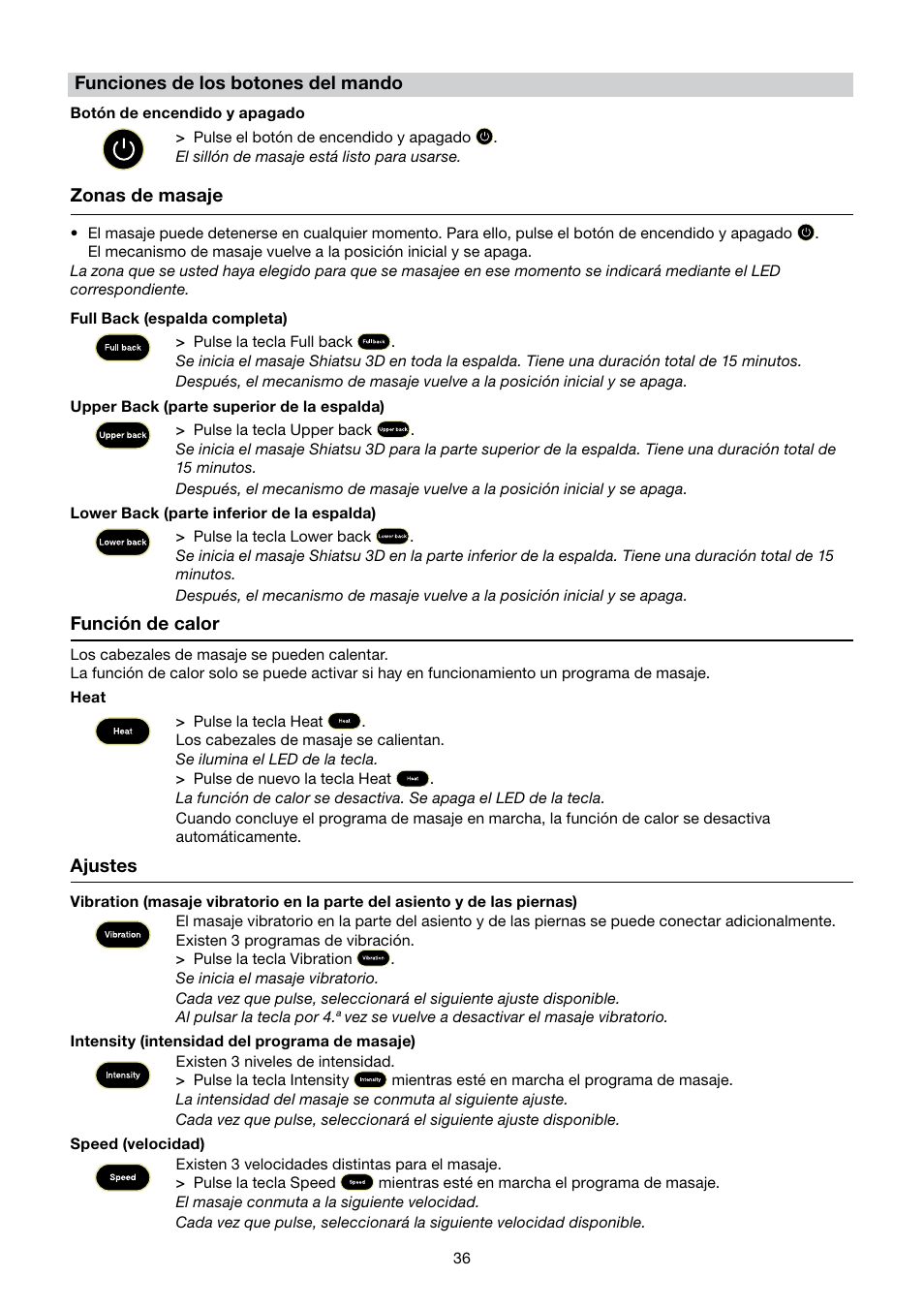 Beurer MC 3000 User Manual | Page 36 / 84