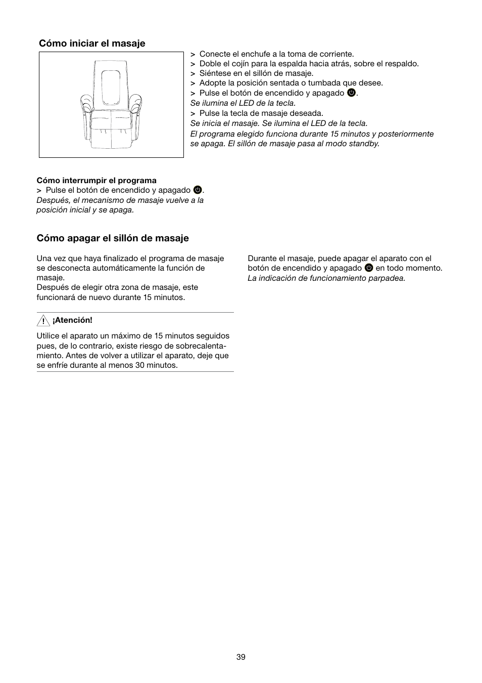Beurer MC 3000 User Manual | Page 39 / 84
