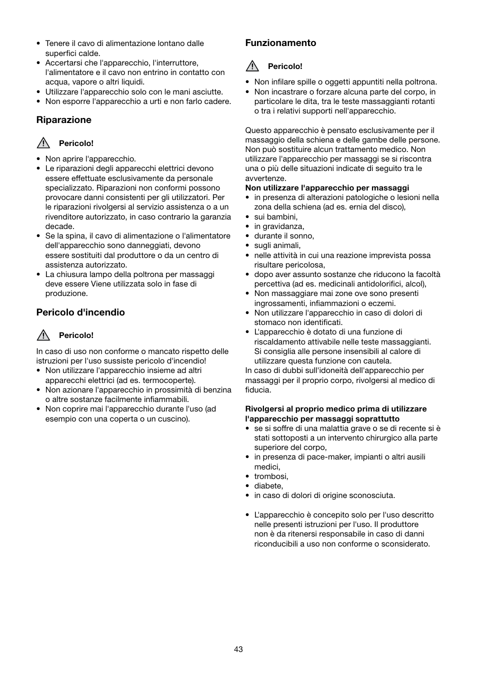 Beurer MC 3000 User Manual | Page 43 / 84