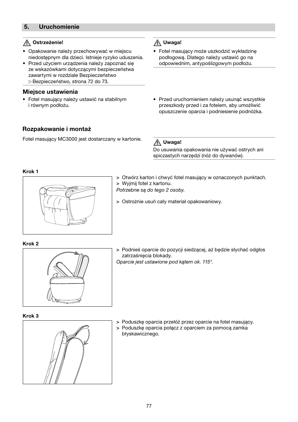 Beurer MC 3000 User Manual | Page 77 / 84