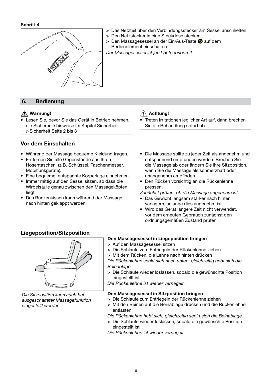 Beurer MC 3000 User Manual | Page 8 / 84