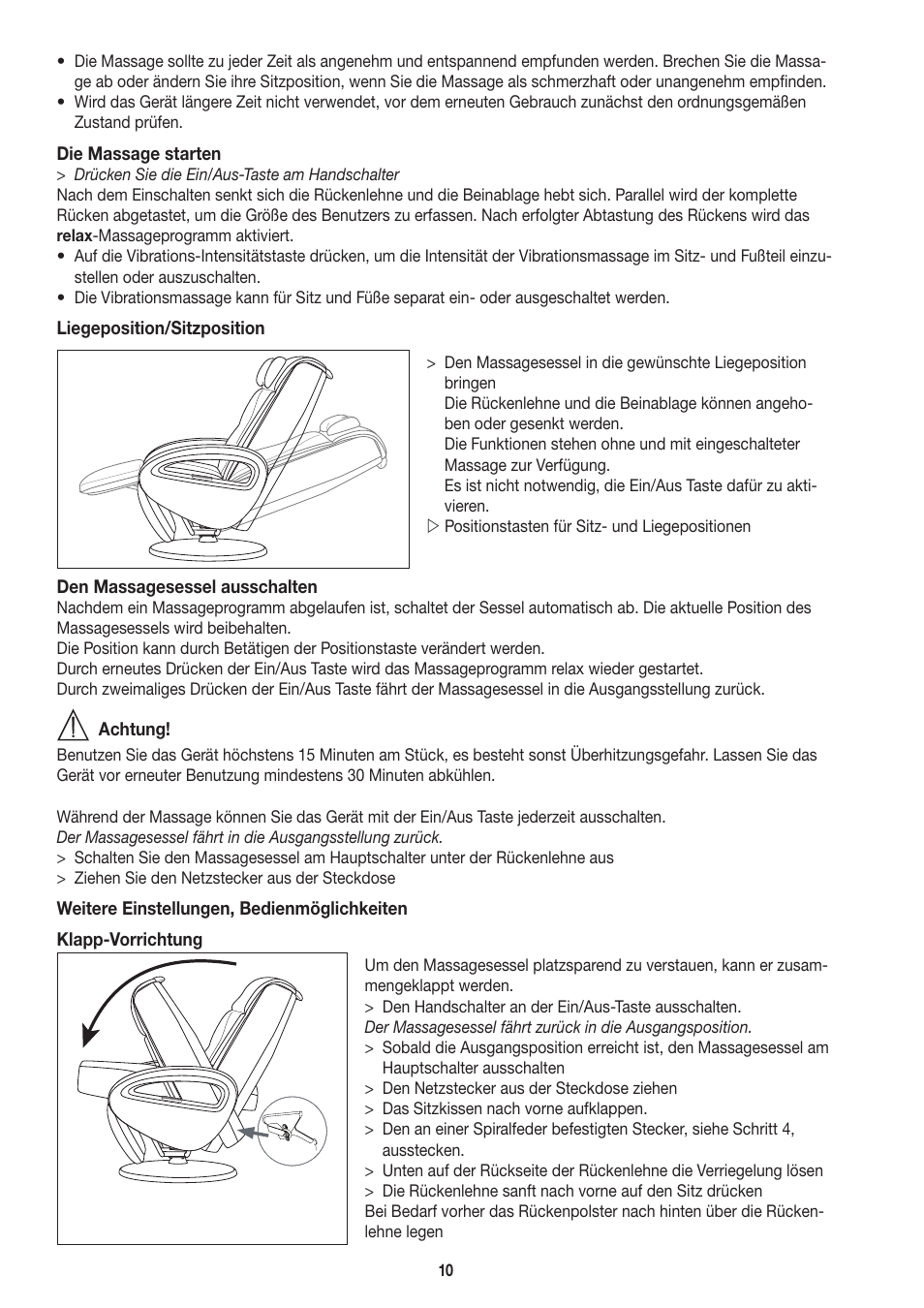 Beurer MC 3800 User Manual | Page 10 / 92