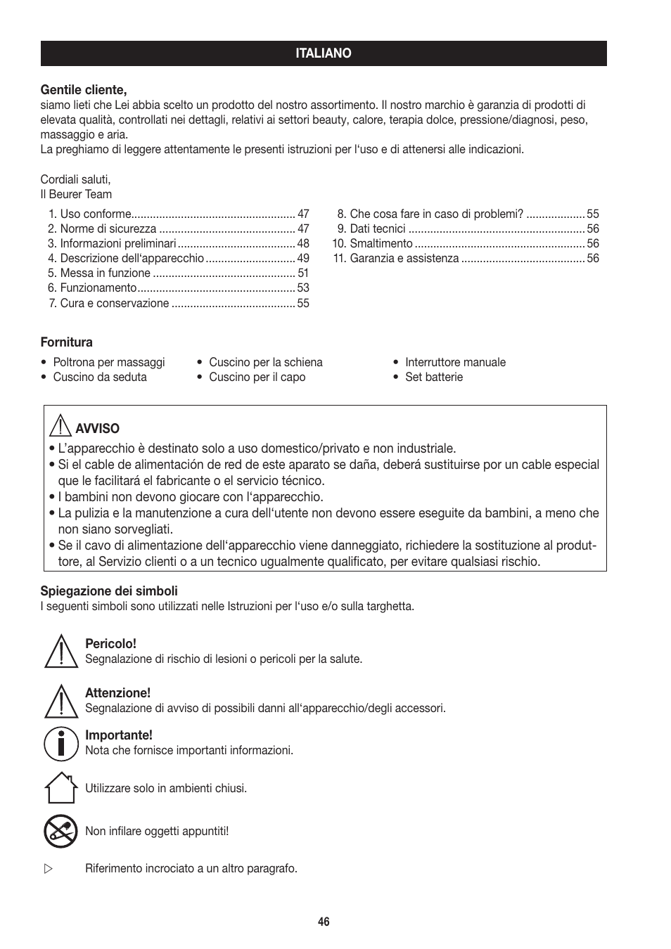 Beurer MC 3800 User Manual | Page 46 / 92