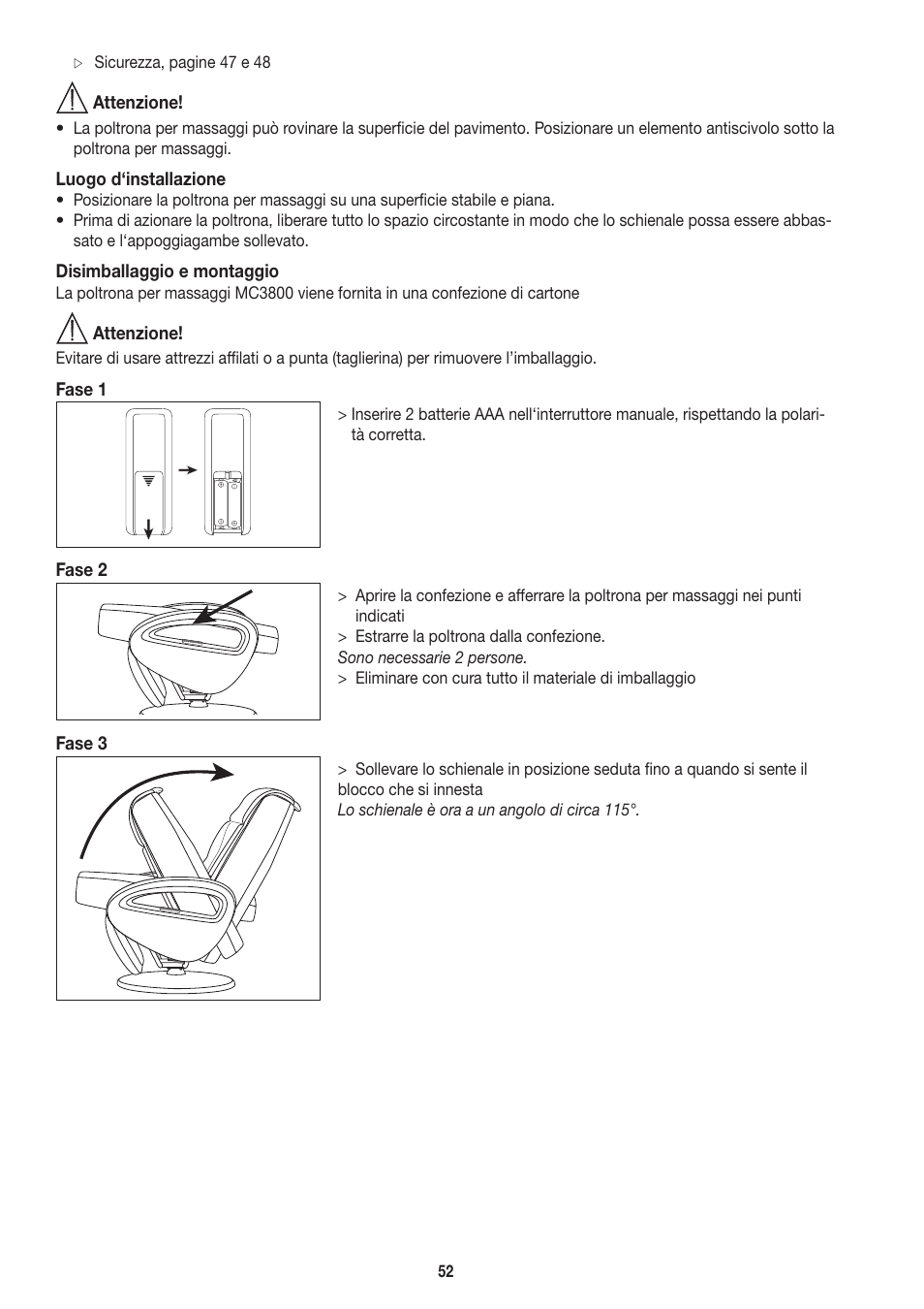 Beurer MC 3800 User Manual | Page 52 / 92