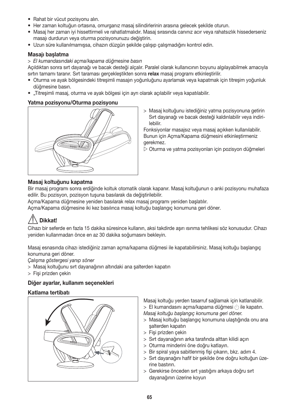 Beurer MC 3800 User Manual | Page 65 / 92