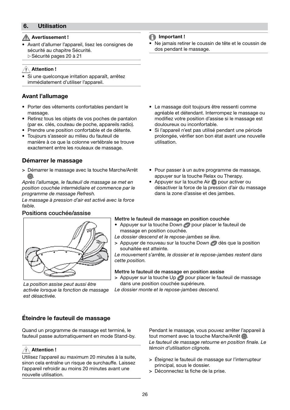 Beurer MC 4000 User Manual | Page 26 / 76