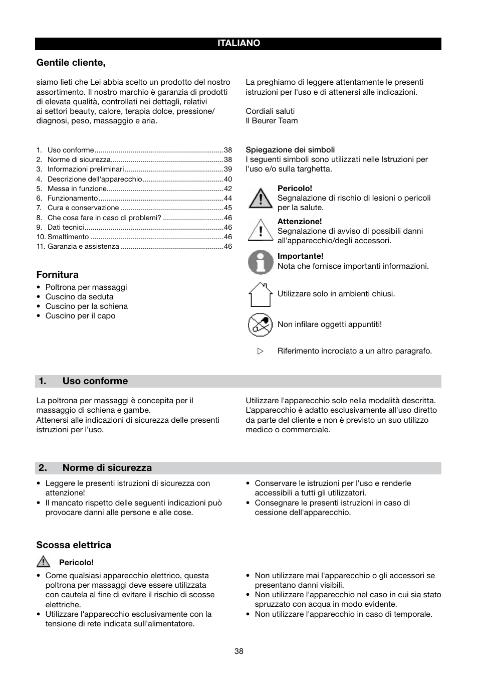 Beurer MC 4000 User Manual | Page 38 / 76