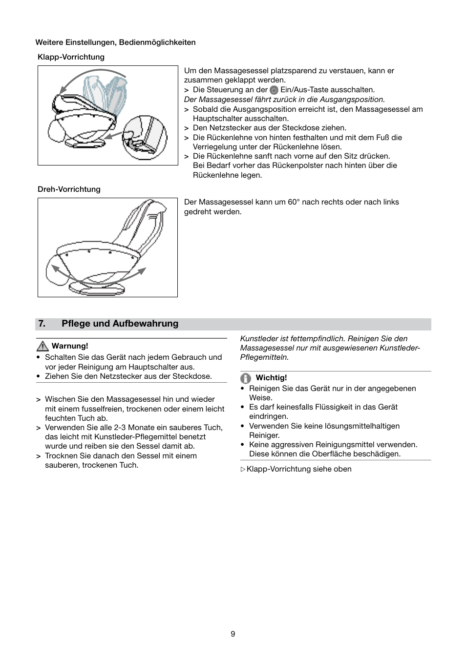 Beurer MC 4000 User Manual | Page 9 / 76