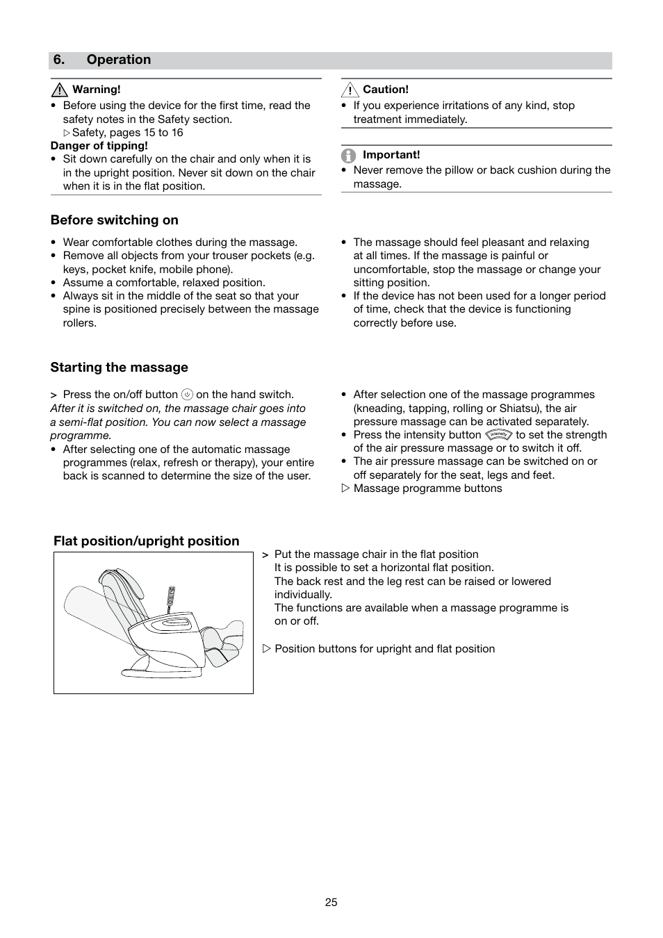 Beurer MC 5000 User Manual | Page 25 / 108