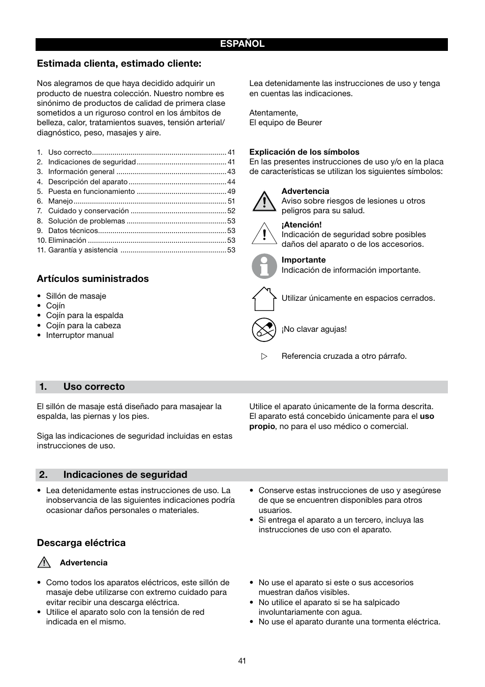 Beurer MC 5000 User Manual | Page 41 / 108