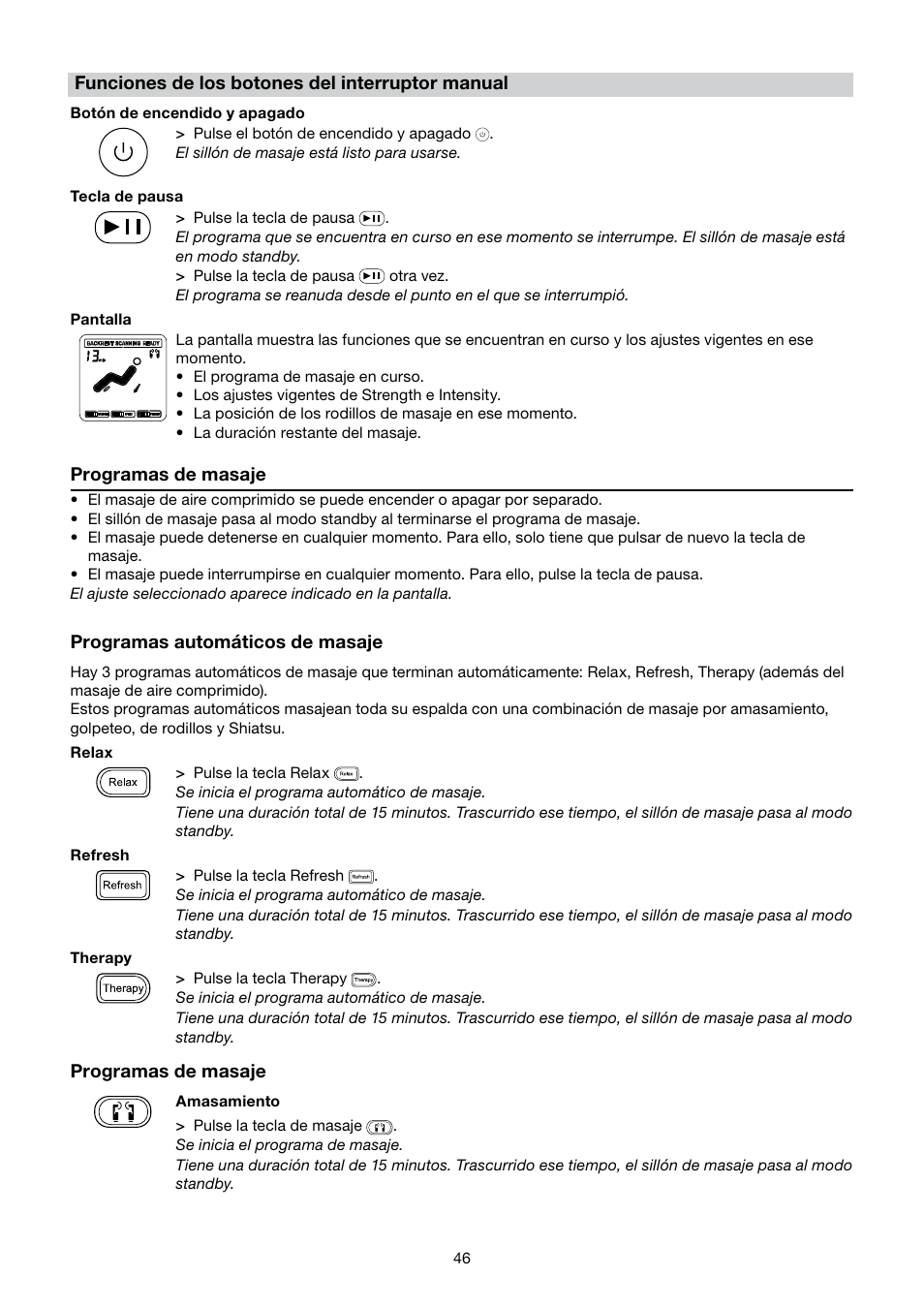 Beurer MC 5000 User Manual | Page 46 / 108