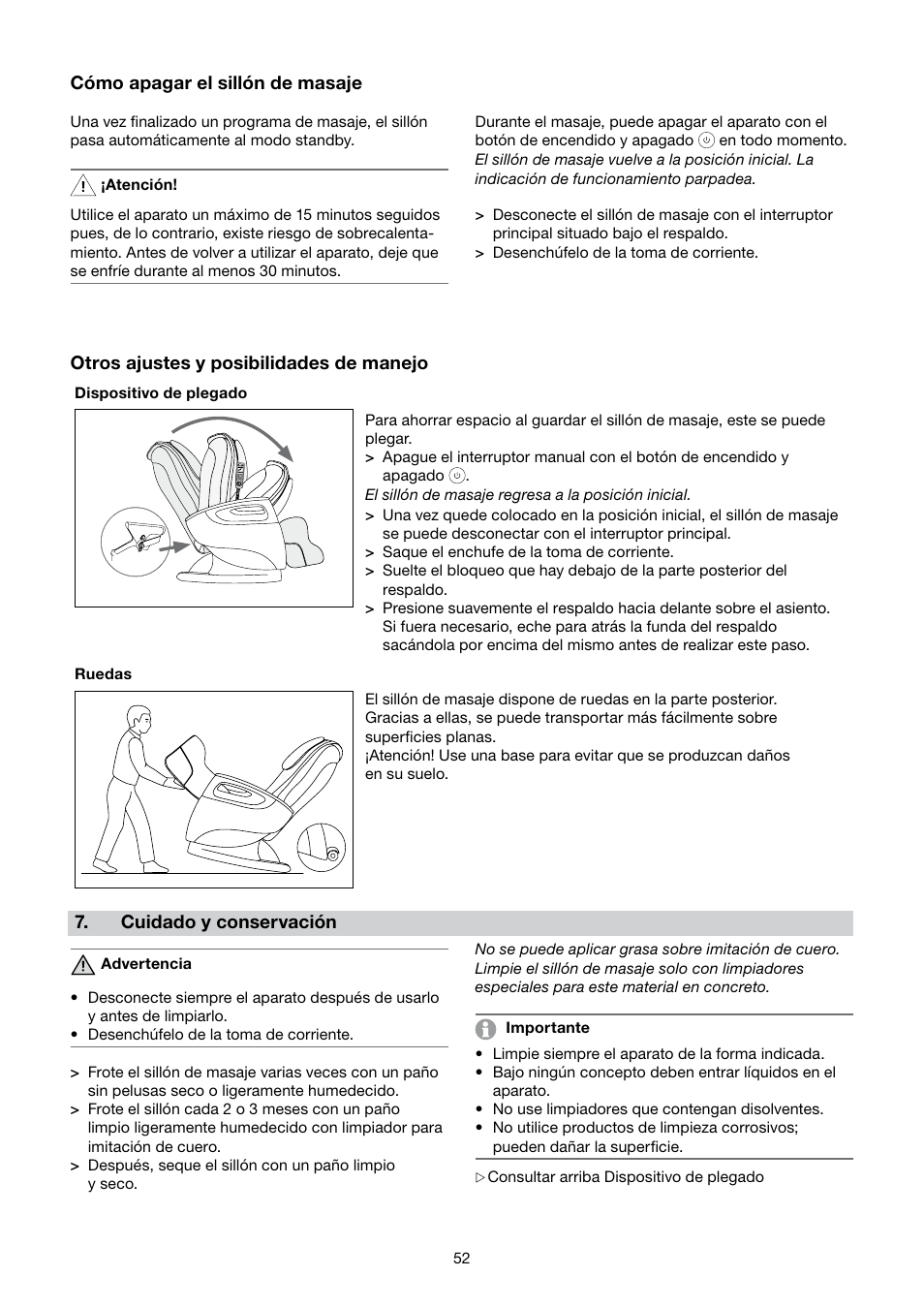 Beurer MC 5000 User Manual | Page 52 / 108