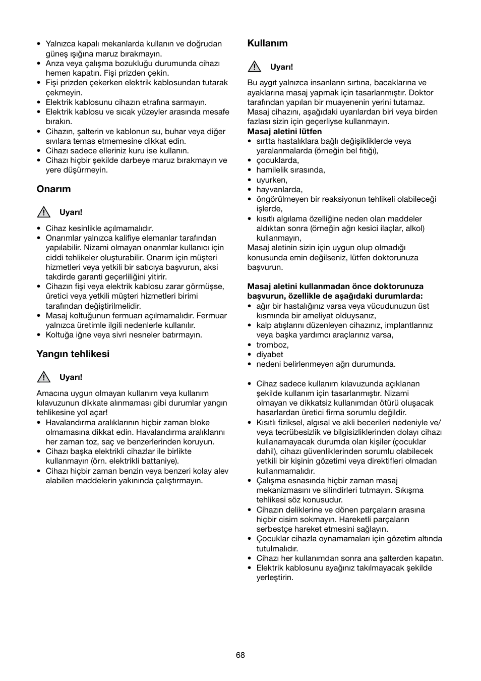 Beurer MC 5000 User Manual | Page 68 / 108