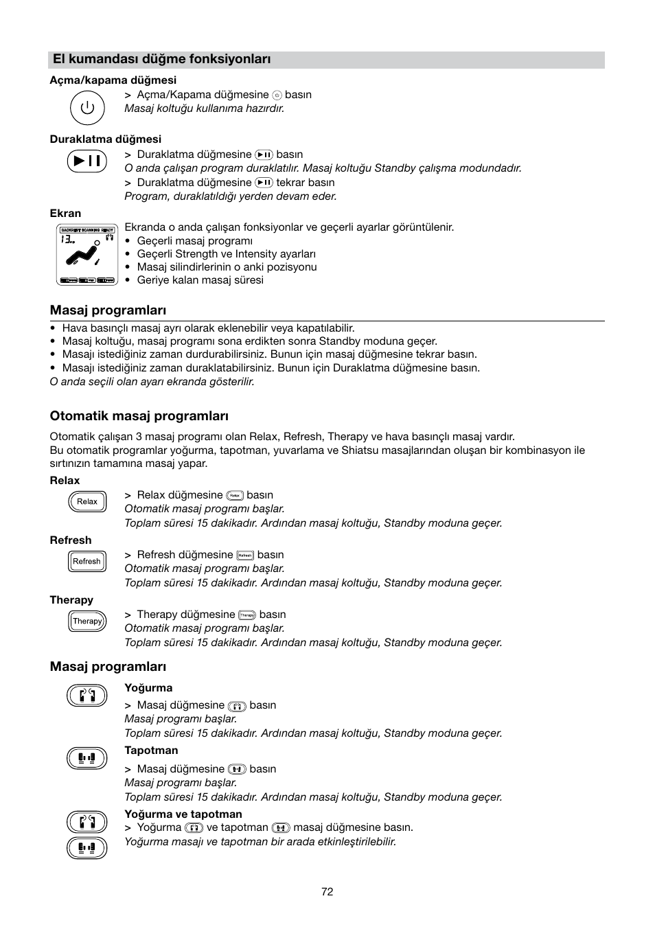 Beurer MC 5000 User Manual | Page 72 / 108