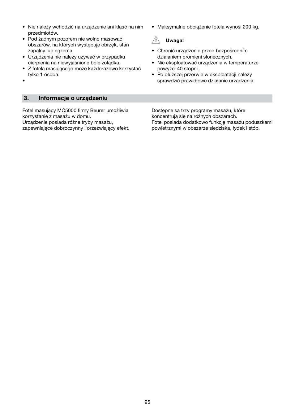 Beurer MC 5000 User Manual | Page 95 / 108