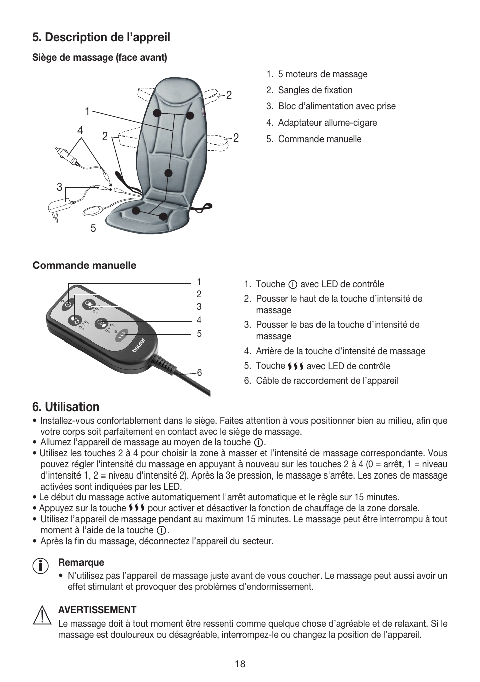 Beurer MG 155 User Manual | Page 18 / 52