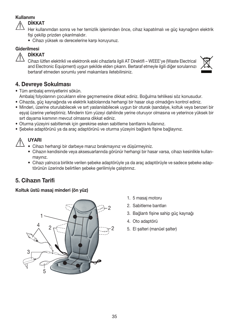 Beurer MG 155 User Manual | Page 35 / 52