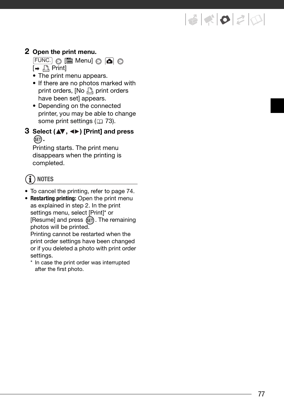 Canon HD Camcorder VIXIA HG20 User Manual | Page 77 / 135