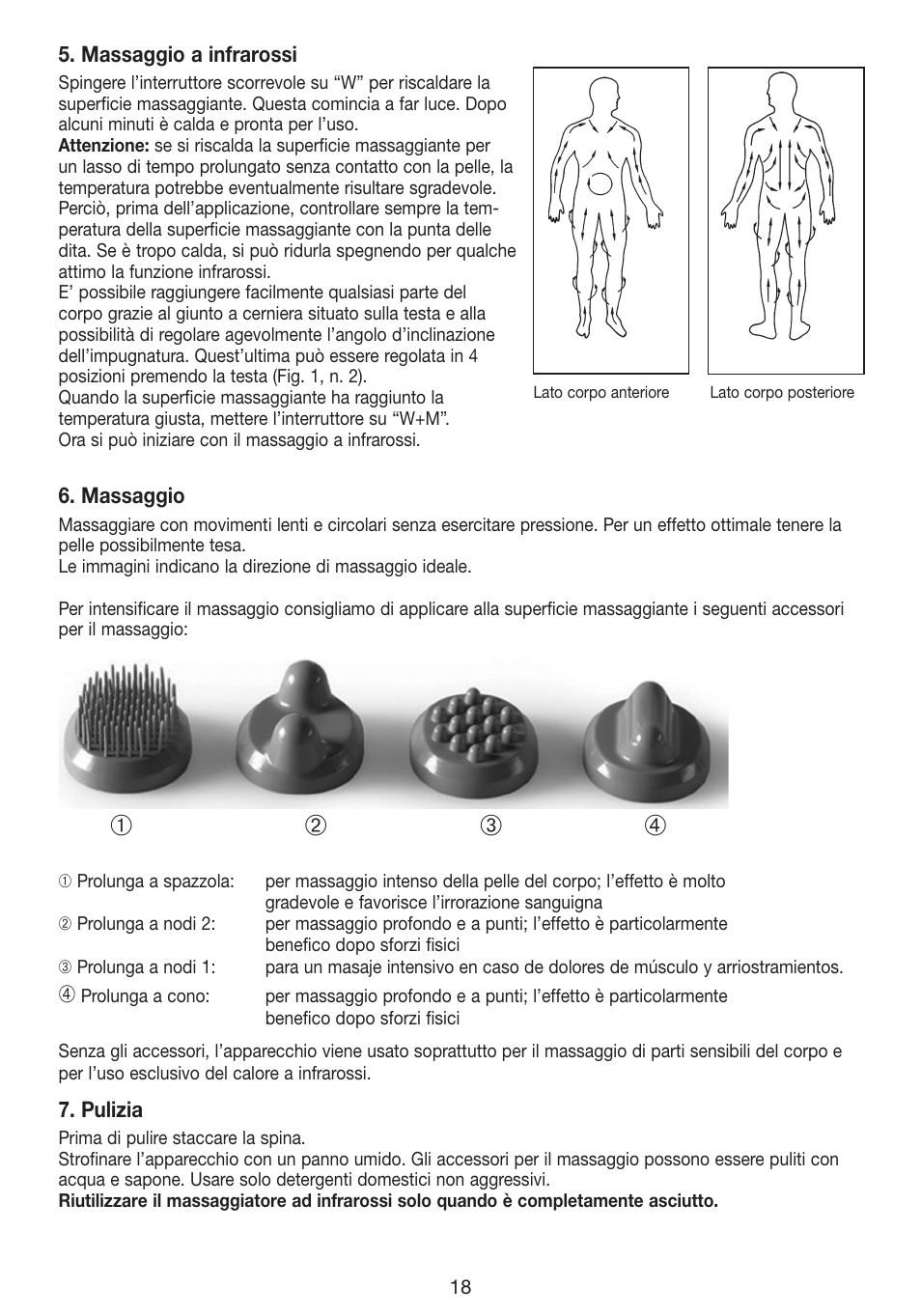 Beurer MG 40 (Typ BF 50) User Manual | Page 18 / 44