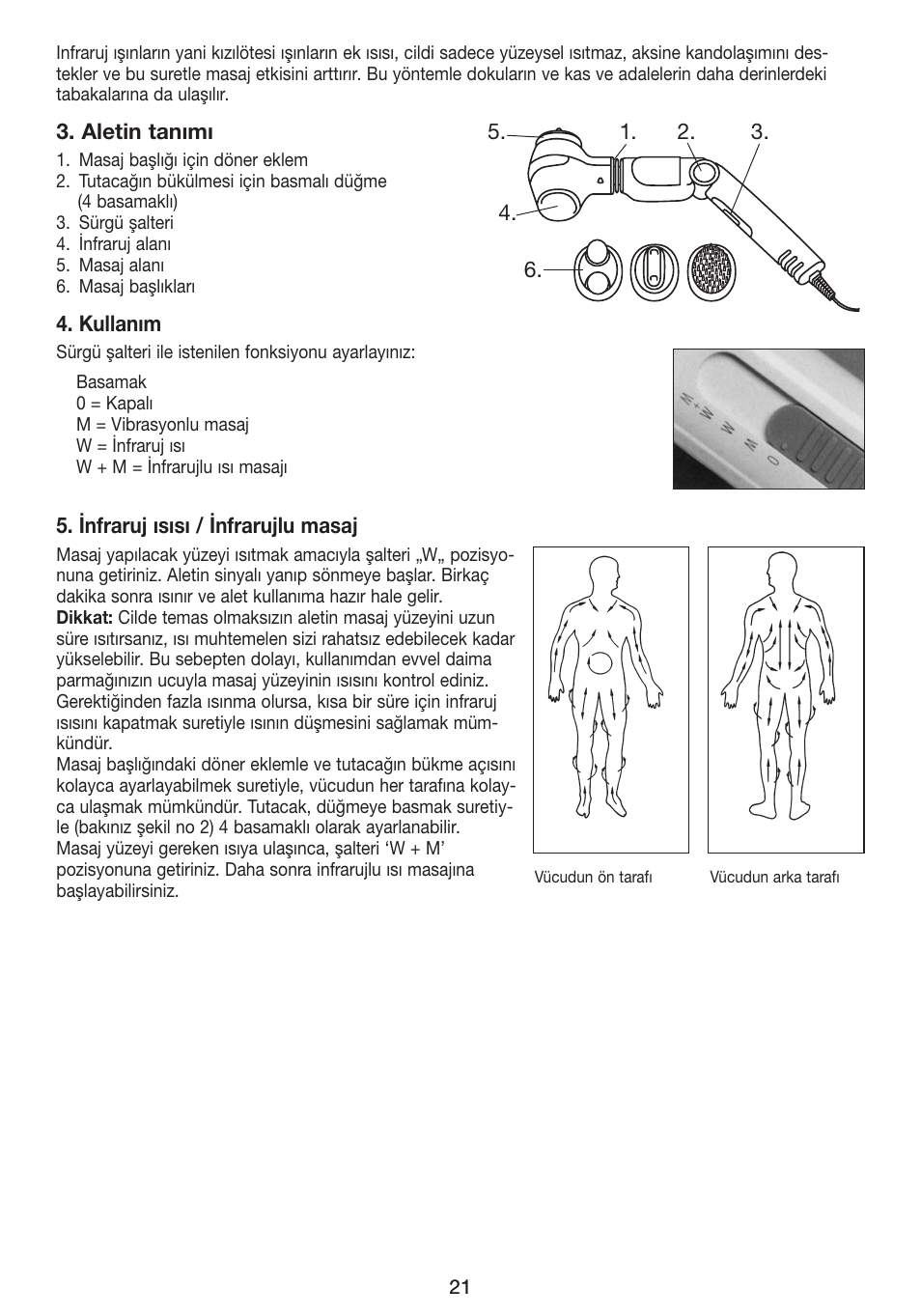 Beurer MG 40 (Typ BF 50) User Manual | Page 21 / 44